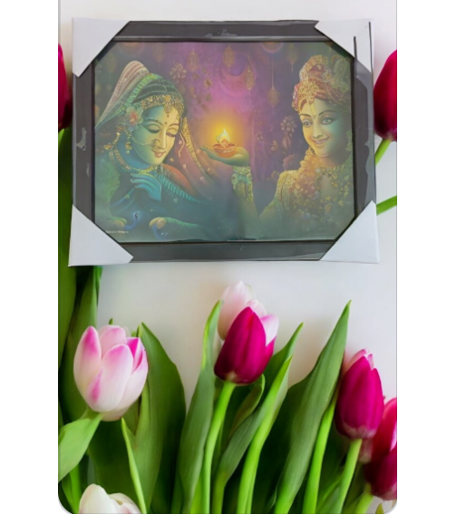 Frame Radha krishna