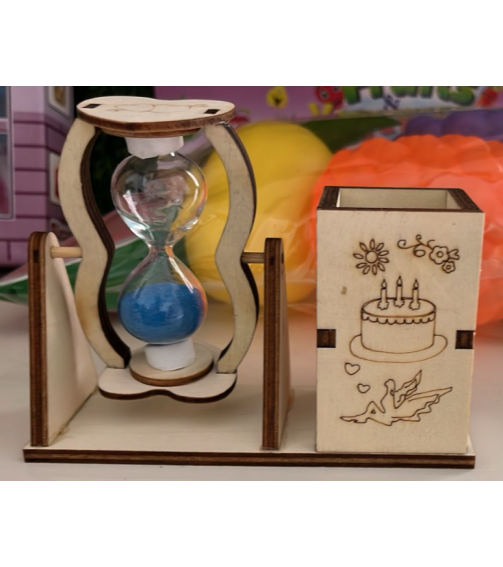 Sand timer clock